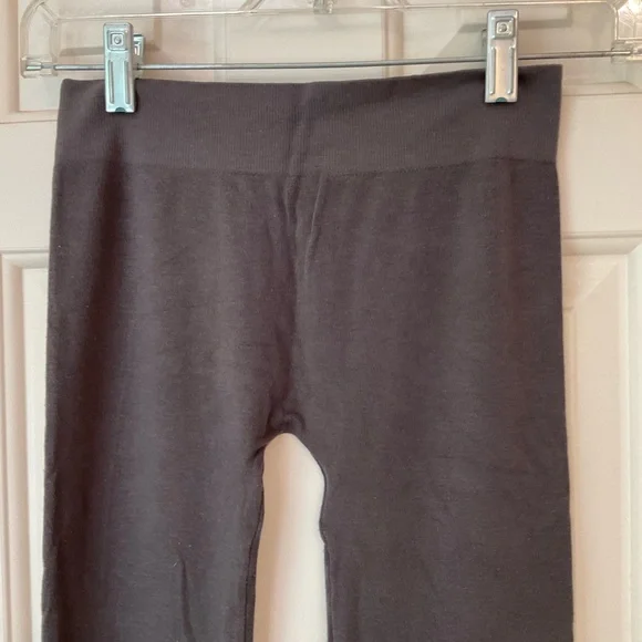 M. Rena Cropped Tummy Tuck Legging, Dark Gray, Ultra Comfortable, One Size - Picture 9 of 10